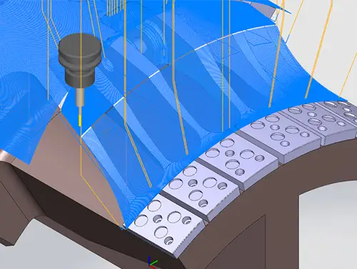 CAD/CAM 화면과 통합