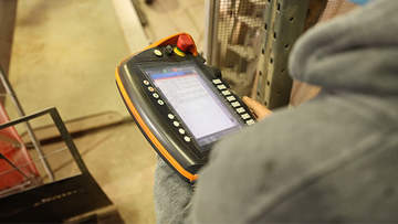 Programmierung mit Programmierhandgerät