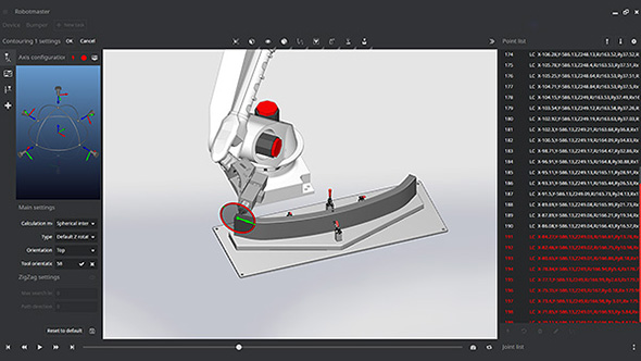 Robotmaster Malzeme Çıkarma